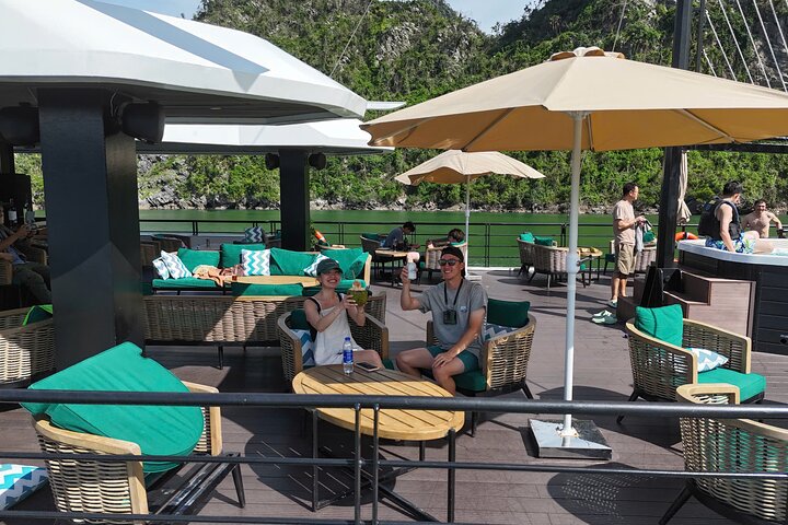 Halong Bay & Lan Ha Bay Luxury Day Cruise by The Halong Catamaran