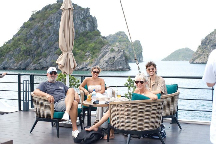 Halong Bay & Lan Ha Bay Luxury Day Cruise by The Halong Catamaran