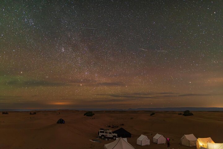 Sahara Adventure with Berber Guide 3 - day 2 - night (Fixed Camp)