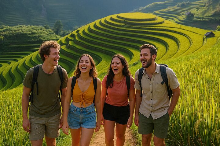 Sapa No-Trek Eco Tour: Muong Hoa Valley & Ta Van, Foot Spa, Cafe