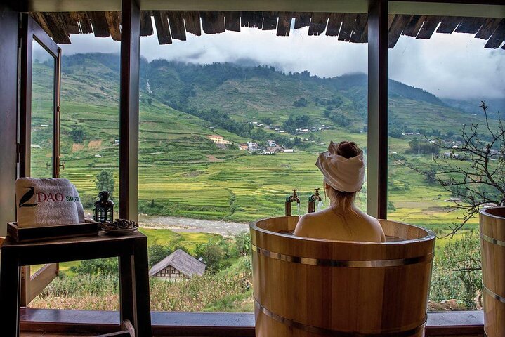 Sapa No-Trek Eco Tour: Muong Hoa Valley & Ta Van, Foot Spa, Cafe