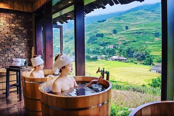 Sapa No-Trek Eco Tour: Muong Hoa Valley & Ta Van, Foot Spa, Cafe