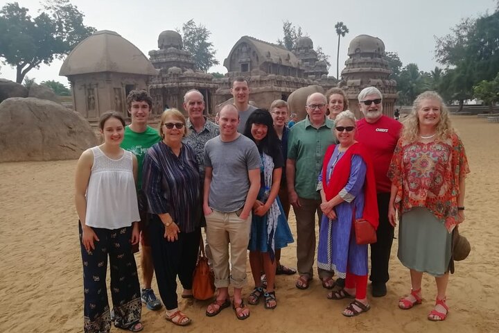 Private tour of Mahabalipuram from Pondicherry with Guide