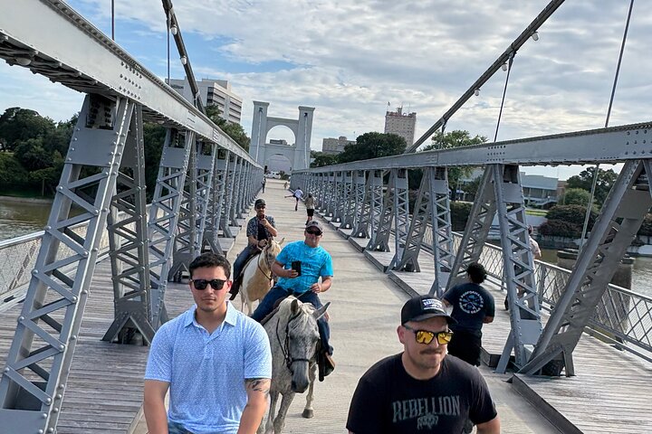 Horseback Riding on the Historic Chisholm Trail Downtown Waco