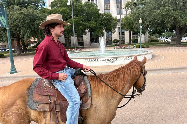 Horseback Riding on the Historic Chisholm Trail Downtown Waco