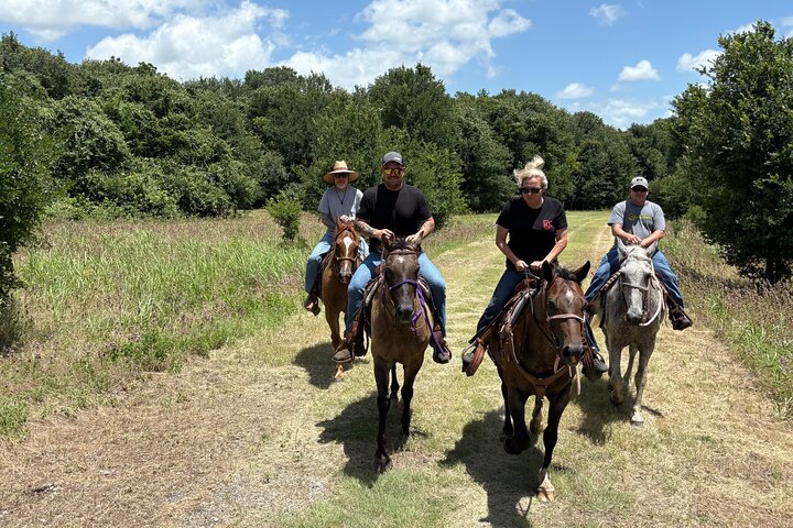 Horseback Riding on the Historic Chisholm Trail Downtown Waco