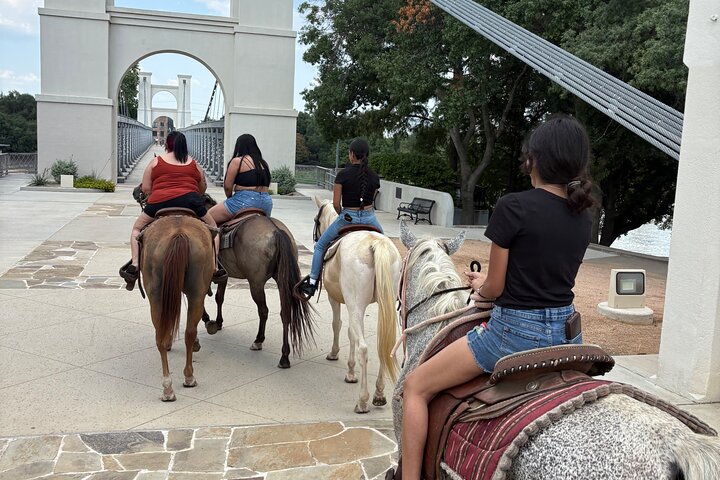 Horseback Riding on the Historic Chisholm Trail Downtown Waco