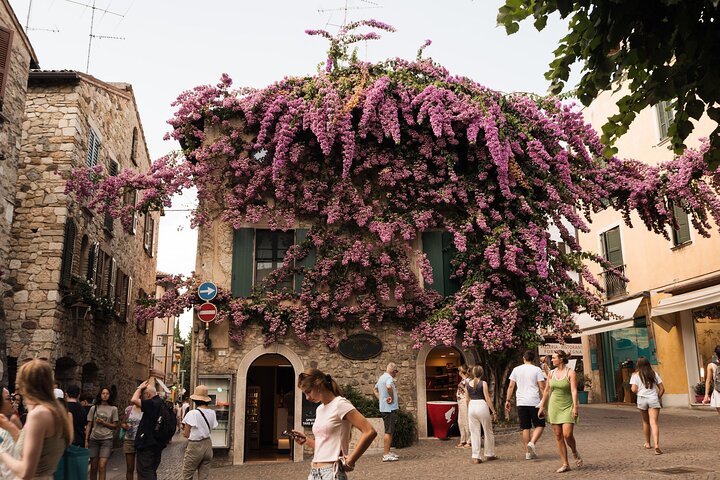 From Verona Sirmione Lake Garda with Boat and Spritz Tasting