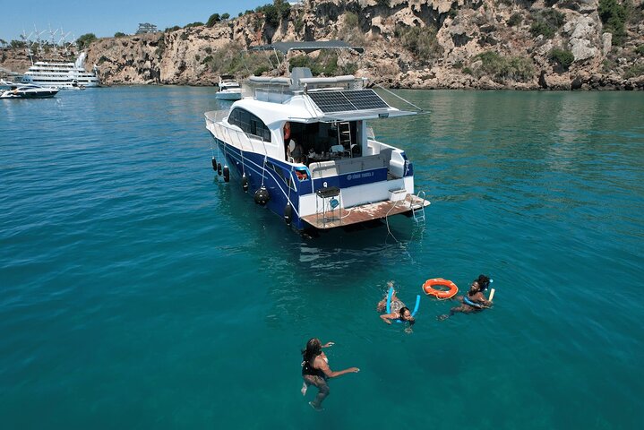 Half Day Private Yacht Trip in Antalya with Lunch Hotel Transfer