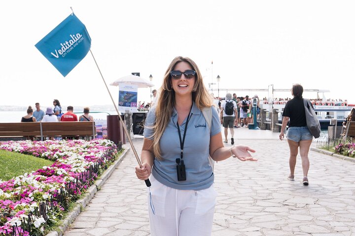 From Verona Sirmione Lake Garda with Boat and Spritz Tasting
