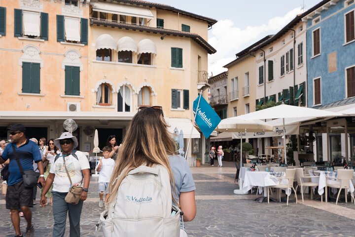 From Verona Sirmione Lake Garda with Boat and Spritz Tasting