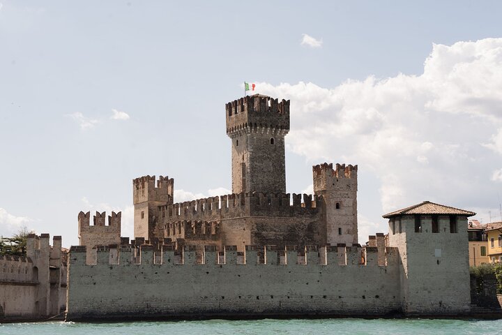 From Verona Sirmione Lake Garda with Boat and Spritz Tasting