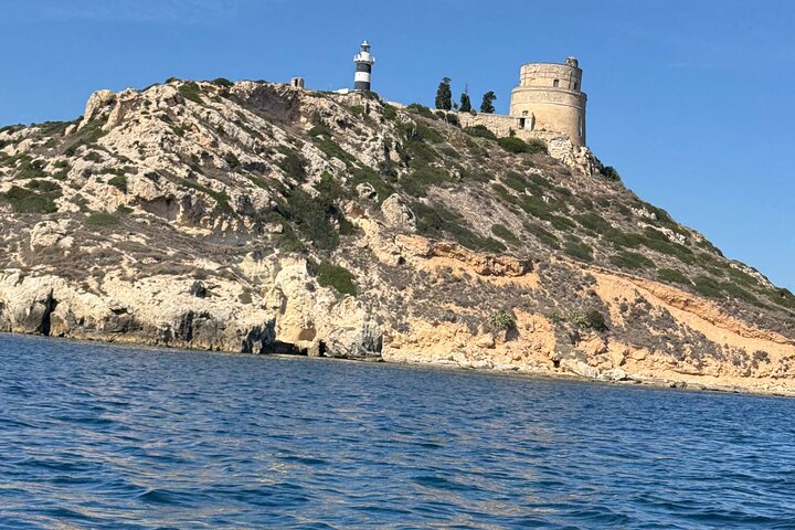 Cagliari boat tour : 5 swim stops, snorkeling & Sardinian aperitif
