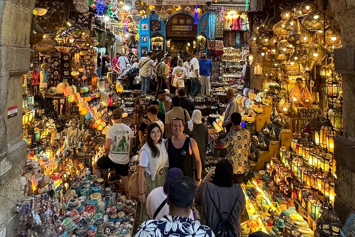 Pyramids, Sphinx & Grand Egyptian Museum , Nile Felucca OR Bazaar