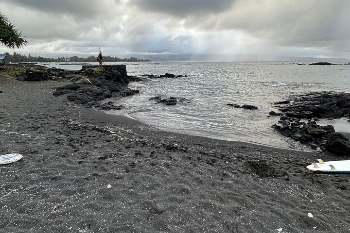 Big Island Scenic Tour: Volcano Hilo Town Waterfall Beach & Lunch
