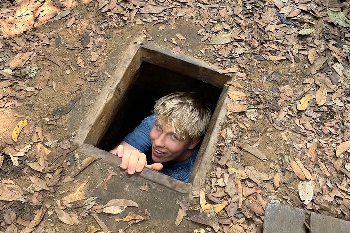 Cu Chi Tunnels Guided Tour with AM/PM Departure