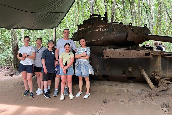Cu Chi Tunnels Guided Tour with AM/PM Departure