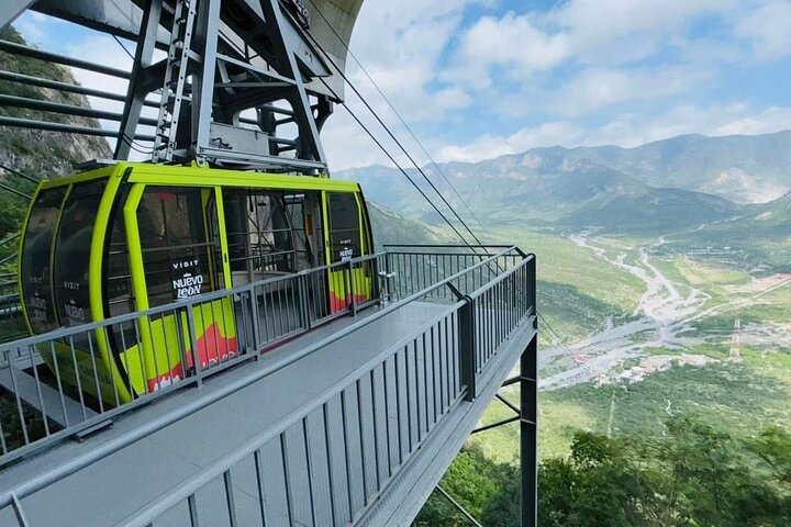 Garcia Grottoes and Cable Car and Town
