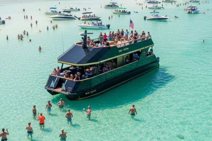 4.5 Hour Sandestin to Crab Island Excursion Aboard Sol y Luna
