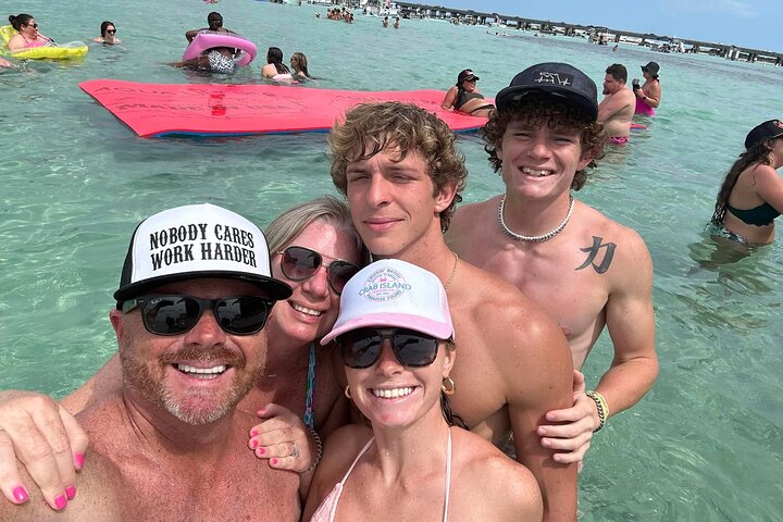 4.5 Hour Sandestin to Crab Island Excursion Aboard Sol y Luna
