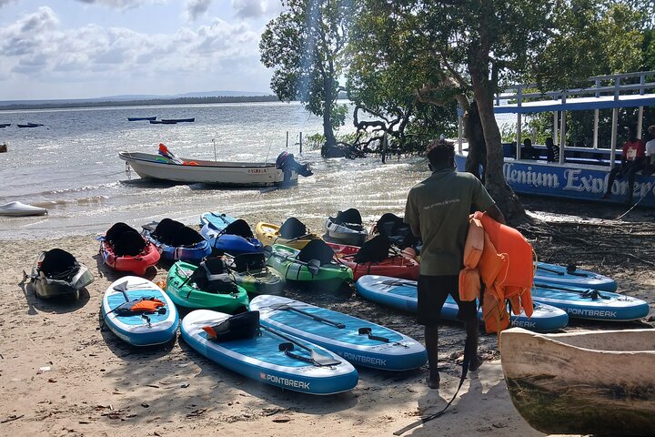 Mida creek mangrove Kayaking adventure in Watamu, Kenya