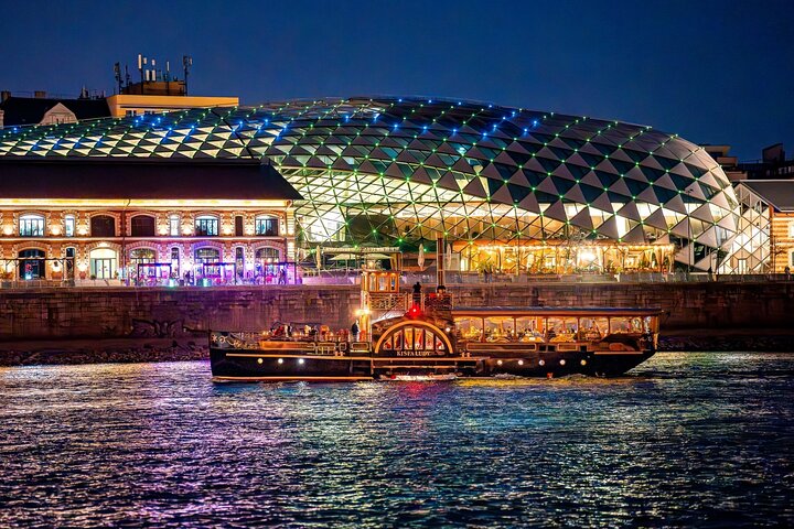 Budapest Paddle Steamer Danube Cruise with Tokaj & Audio Guide