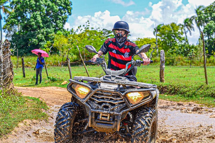 Punta Cana Buggy or ATV Tour with Macao Beach, Cave and Tastings