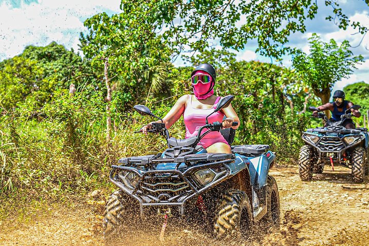Punta Cana Buggy or ATV Tour with Macao Beach, Cave and Tastings