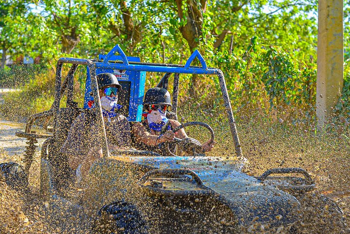 Punta Cana Buggy or ATV Tour with Macao Beach, Cave and Tastings