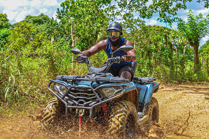 Punta Cana Buggy or ATV Tour with Macao Beach, Cave and Tastings