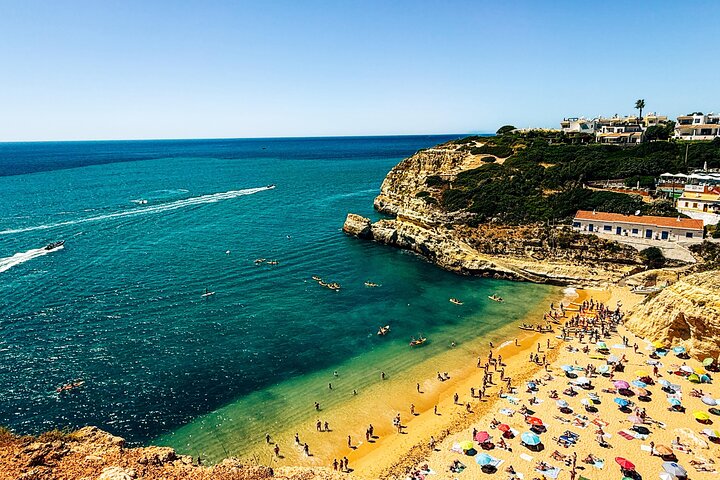From Faro: Benagil Cave, Marinha & Carvoeiro [Full-Day Tour]