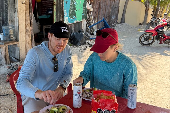 Private Fishing Tour in Holbox Island with Lunch and Pick up