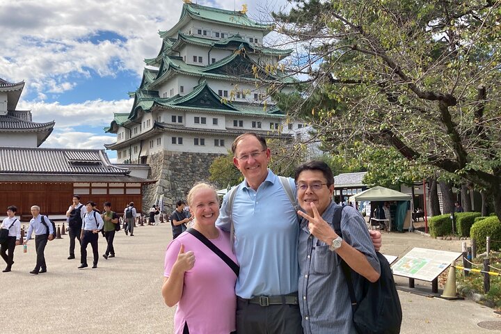 Nagoya Castle and Local Flavor Samurai Tales and Street Food Walk