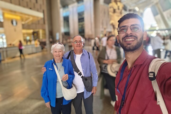 Private Tour to Grand Museum and Pyramids from Alexandria port