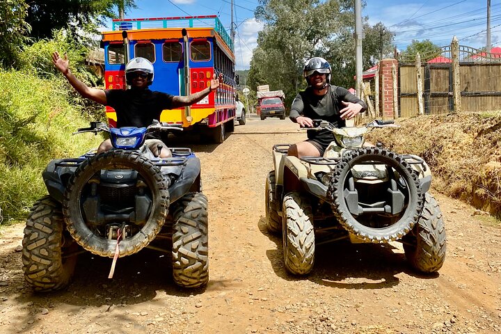 “Exclusive Mountain Escape : ATV Tour from Medellin with lunch