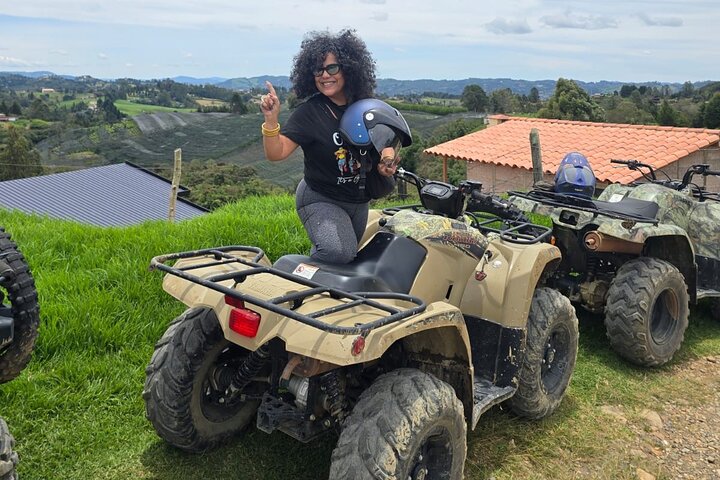“Exclusive Mountain Escape : ATV Tour from Medellin with lunch