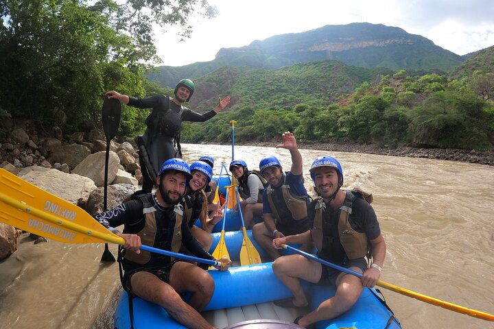 Rafting in Chicamocha Canyon
