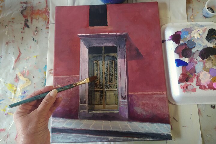 One Painting in One Day, Doors of San Miguel