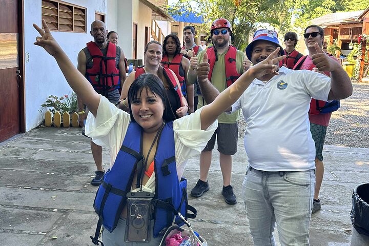 Damajagua waterfalls with lunch from Amber Cove and Taino Bay