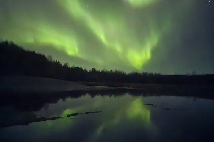 Fire & Ice: Chena Hot Springs, Ice Museum + Aurora Adventure