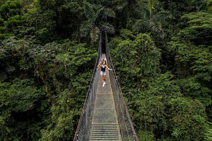 Arenal Volcano, Hanging Bridges & La Fortuna Waterfall Combo Tour