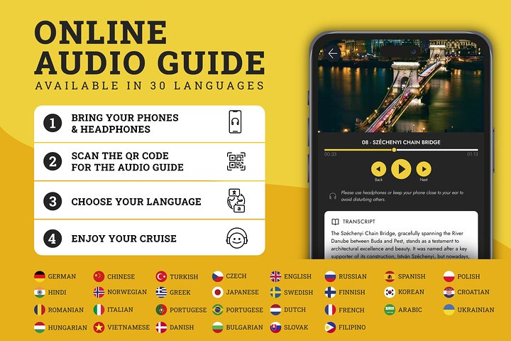 Budapest Paddle Steamer Danube Cruise with Tokaj & Audio Guide