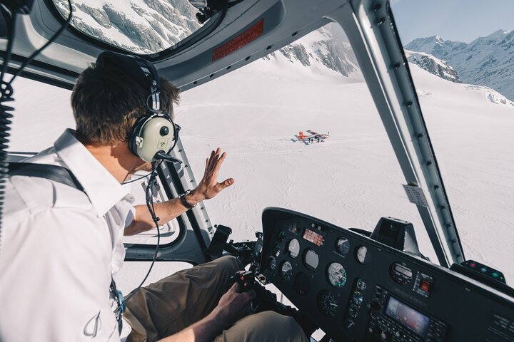 45-Minute Mount Cook Ski Plane and Helicopter Combo Tour
