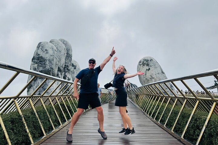 Early morning Ba Na Hills - Golden Hand Bridge - PRIVATE TOUR