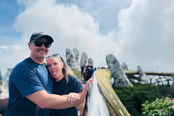 Early morning Ba Na Hills - Golden Hand Bridge - PRIVATE TOUR