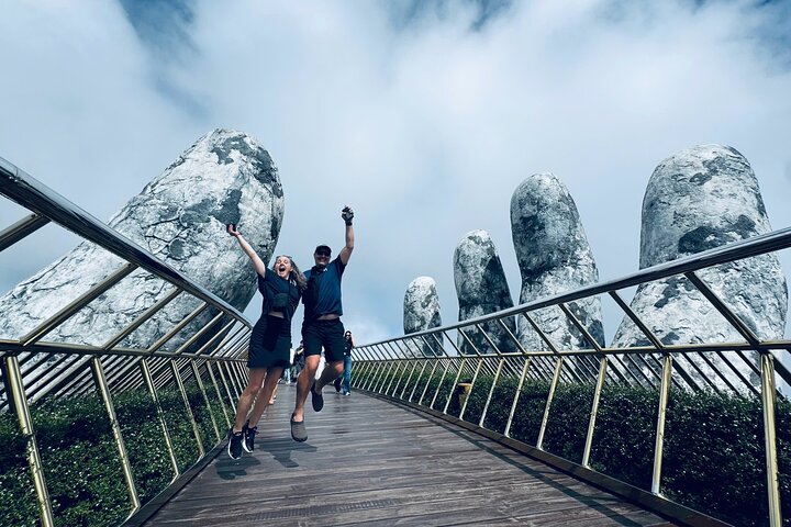 Early morning Ba Na Hills - Golden Hand Bridge - PRIVATE TOUR
