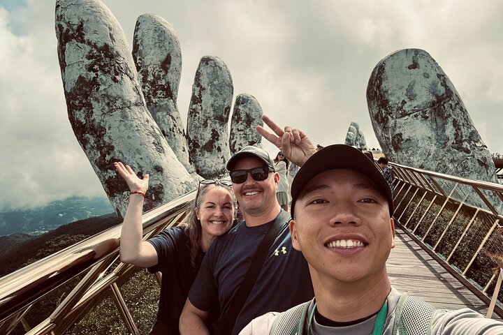 Early morning Ba Na Hills - Golden Hand Bridge - PRIVATE TOUR