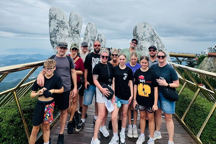 Early morning Ba Na Hills - Golden Hand Bridge - PRIVATE TOUR