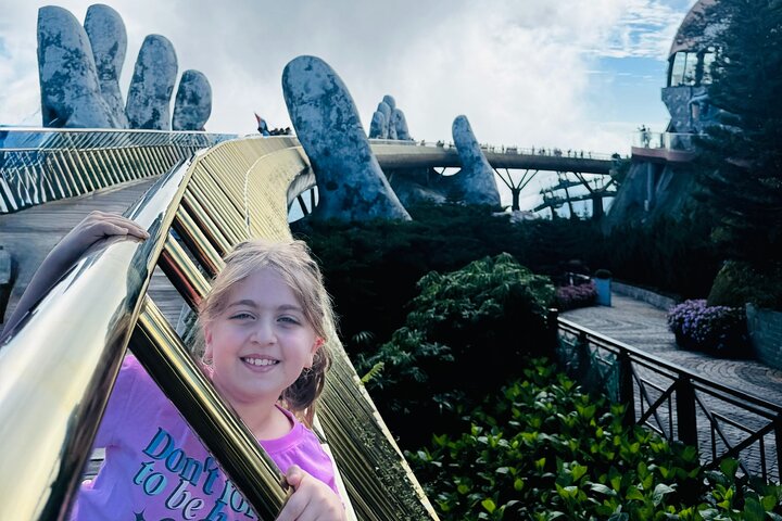 Early morning Ba Na Hills - Golden Hand Bridge - PRIVATE TOUR