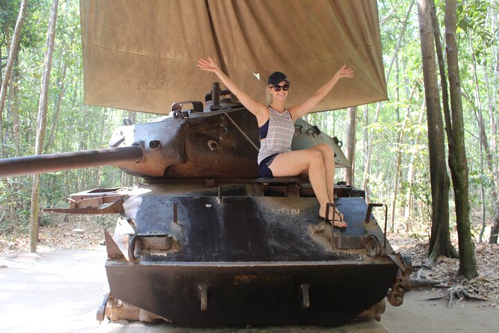 Premium Cu Chi Tunnels Tour by Speedboat – Small Group Experience